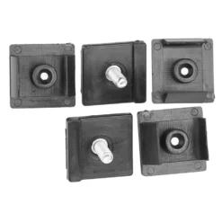 Agrafes de calandre aluminium pour Renault 4 (09/1974-12/1994) - 5 pièces