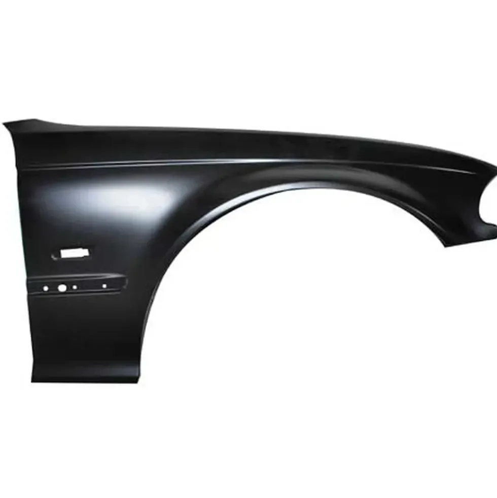 Aile avant droite avec trou de répétiteur pour BMW Série 3 E46 Berline et Touring phase 1 (-08/2001) - côté passager
