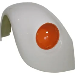 Aile avant droite poly élargie +4 cm CSP pour VOLKSWAGEN Coccinelle 1200, 1300 et 1500 berline et cabriolet (07/1967-)