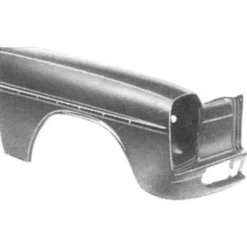 Aile avant droite pour Mercedes W114/115 deuxième série