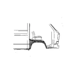 Aile avant droite pour VOLKSWAGEN Transporter T25 (05/1979-07/1992)