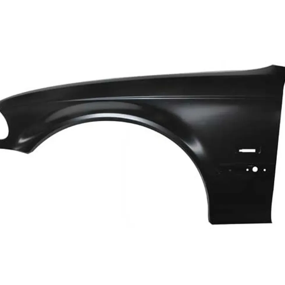 Aile avant gauche avec trou de répétiteur pour BMW Série 3 E46 Berline et Touring phase 1 (-08/2001) - côté conducteur