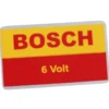Autocollant BOSCH 6v pour VOLKSWAGEN Combi Split (1950-07/1967)