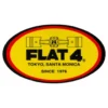Autocollants Flat 4 - Lot de 3