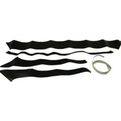 Autocollants noir pour hayon de Golf 1 GTi (sans trou d'essuie-glace)