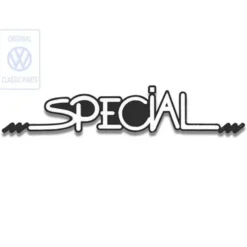 Autocollant "SPECIAL" d'aile arrière pour Golf 3
