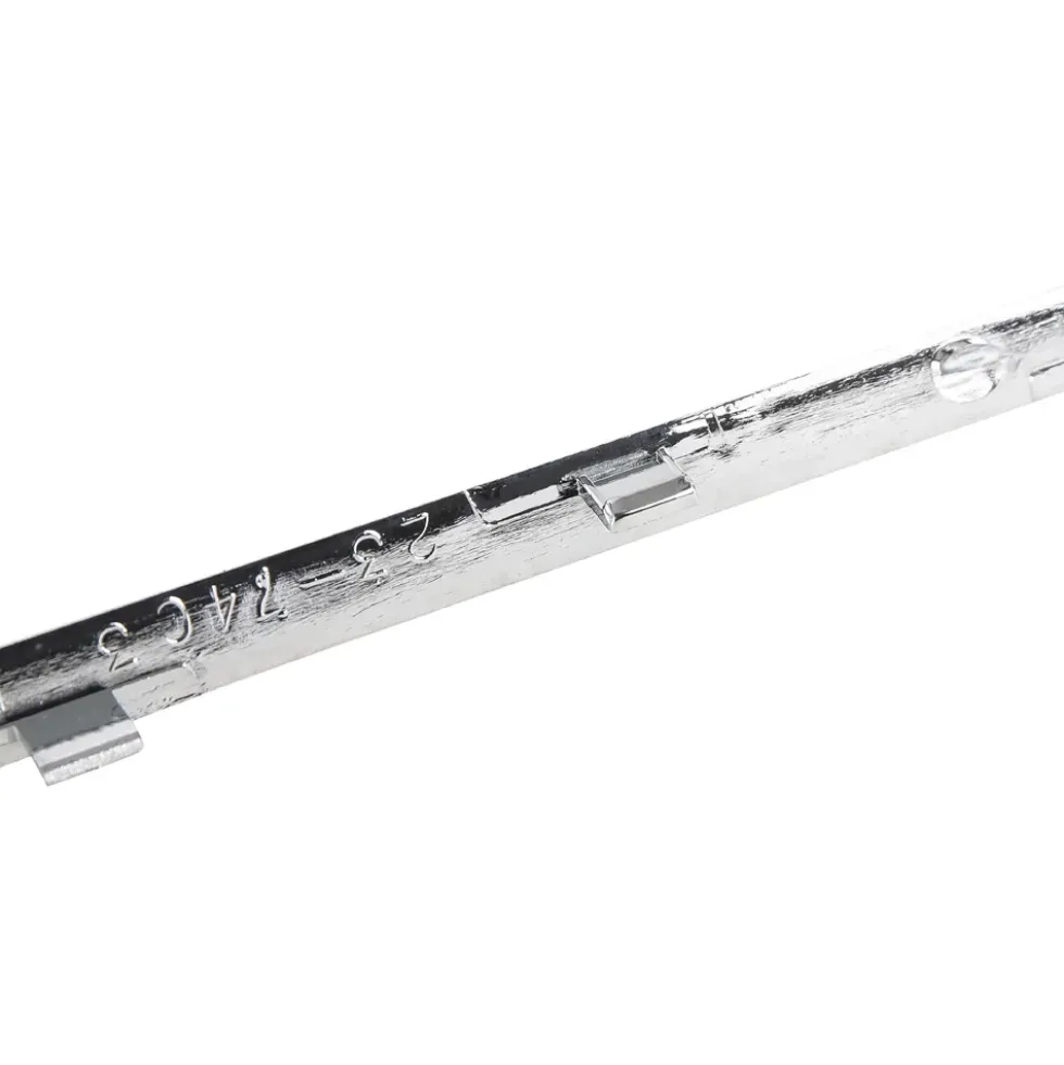Baguette de pare chocs avant gauche chromée pour Mercedes Classe E W210