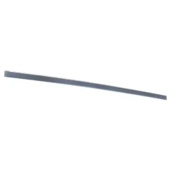 Baguette de protection noire avec insert chromé sur porte avant gauche pour BMW Série 5 E39 Berline et Touring phase 1 (-08/2000) - côté conducteur