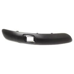 Baguette droite noir satiné de pare-chocs avant pour VW Golf 5 Plus avec lave-phares (11/2004-05/2007) - côté passager
