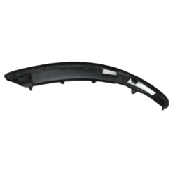 Baguette droite noir satiné de pare-chocs avant pour VW Golf 5 Plus avec lave-phares (11/2004-05/2007) - côté passager