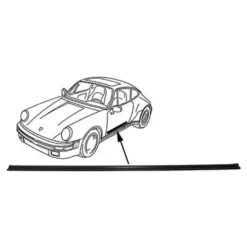Baguette pince-moquette pour Porsche 911 et 964 > 1990