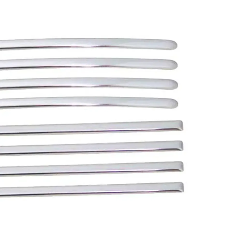 Baguettes Alu sur tour de caisse pour VW Golf 1 version 4 portes - 8 pièces