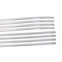 Baguettes Alu sur tour de caisse pour VW Golf 1 version 4 portes - 8 pièces