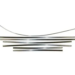 Baguettes de carrosserie en Inox pour Volkswagen Coccinelle 63 ->66