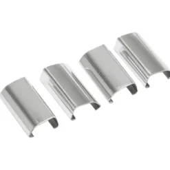 Baguettes de tour de caisse supérieur en aluminium poli pour BMW Série 02 E10 (03/1966-11/1975)