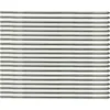 Baguettes de ventilation inox poli ailes arrière pour VOLKSWAGEN Split Deluxe (1964-1967)