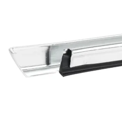 Baguettes de vitres avant et arrière en aluminium poli pour BMW Série 02 E10 Berline (03/1966-11/1975)