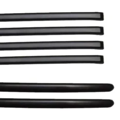 Baguettes Noires sur tour de caisse pour Golf 1 Caddy - 6 pièces