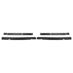 Baguettes noires type M TECHNIC 2 pour Bmw Série 3 E30 Berline (09/1987-05/1993)