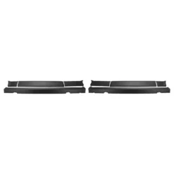 Baguettes noires type M TECHNIC 2 pour Bmw Série 3 E30 Coupé (09/19987-05/1993) - Phase 2