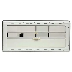 Baie coulissante acrylique noire type S4 900x450 mm Seitz DOMETIC