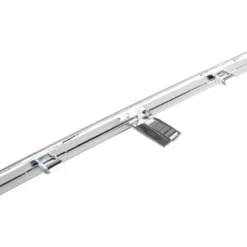 Bandeau de pare choc arrière central chromé pour Mercedes Classe C W203 berline