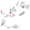 Barre gauche rigide de support moteur pour Transporter D / TD 82 ->92