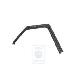 Bas de caisse droit avec montant pour Golf 1 Cabriolet