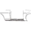 Bas de caisse droit pour Ford Capri (1969-1986)