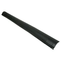 Bas de caisse gauche en plastique granuleux noir pour VW Golf 2 GTI 16S et G60 - côté conducteur