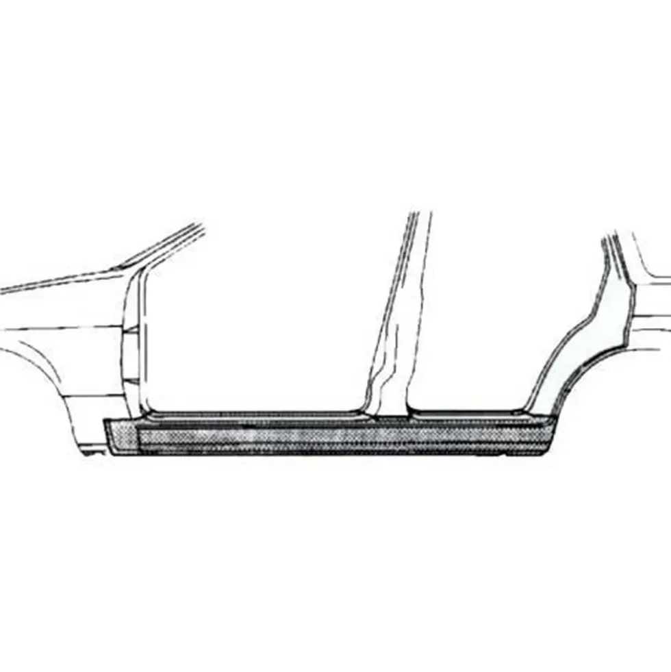 Bas de caisse gauche pour Bmw Série 3 E30 Berline et Touring (07/1981-07/1994)