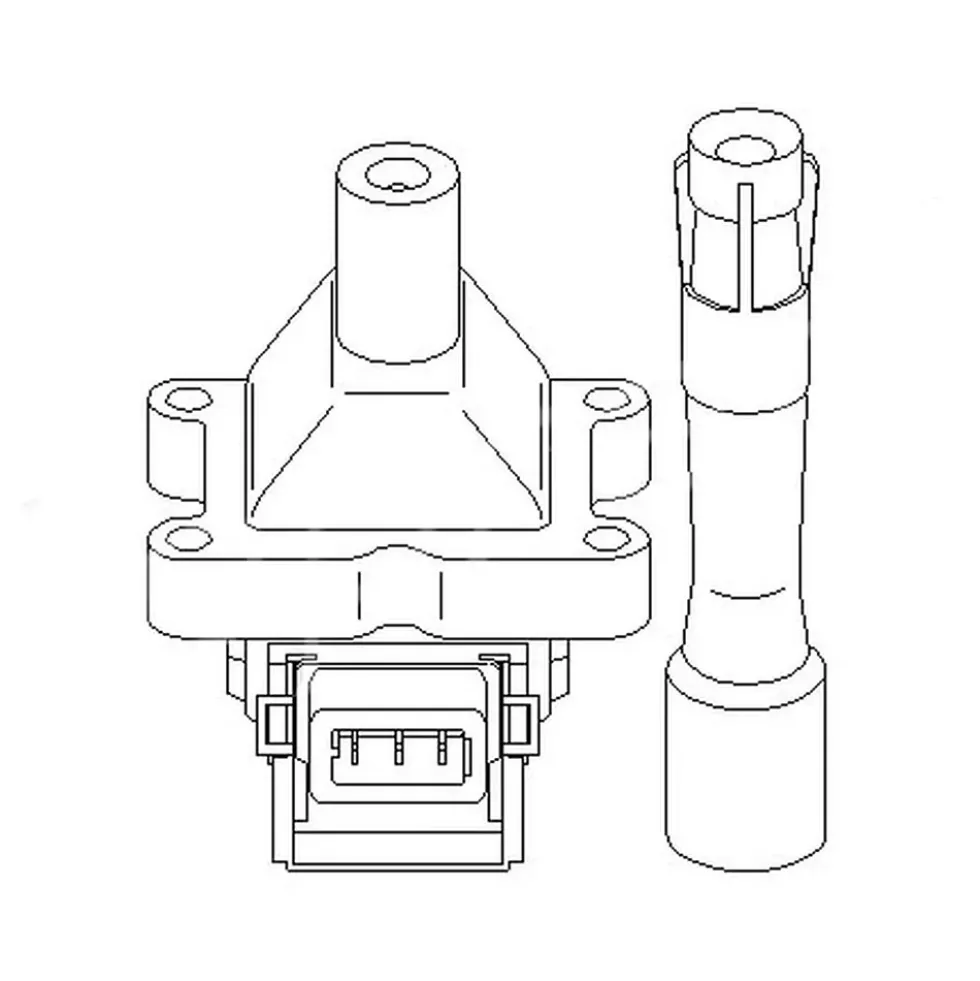 Bobine d'allumage Topran pour BMW Série 3 E30 318is et E36 318is, 320i, 325i - moteurs M42 et M50