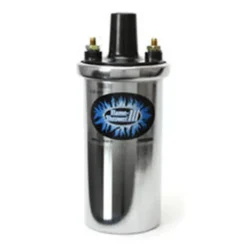 Bobine PERTRONIX Chromée "Flame-Thrower 3" 45.000 Volts - 0.32 Ohms - 12V