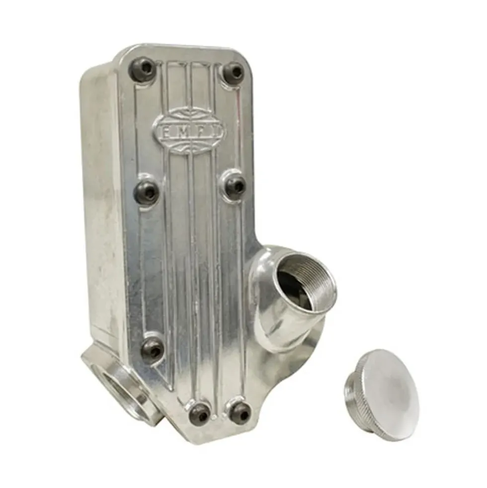 Boitier Alu remplissage reniflard huile EMPI pour mise à l'air moteur Type1
