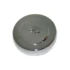 Bouchon plat Chromé type origine sur remplissage d'huile pour Volkswagen Cox, Karmann & Combi