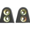 Butées de centrage sur portes pour Volkswagen Coccinelle Cabriolet et Karmann 60-> - 2 pièces