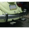 Butoir chromé sur pare-chocs avec nervure pour Volkswagen Coccinelle à partir de 1968
