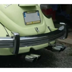 Butoir chromé sur pare-chocs avec nervure pour Volkswagen Coccinelle à partir de 1968