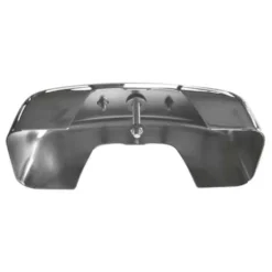 Butoir chromé sur parechocs sans nervure pour Volkswagen Coccinelle 68->