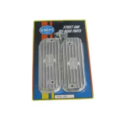 Caches culbuteurs en Alu poli pour moteur Type 4 - la paire
