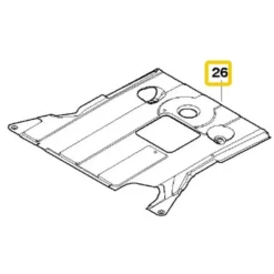 Cache sous moteur pour Bmw Série 3 E46 (04/1997-03/2001) - Phase 1
