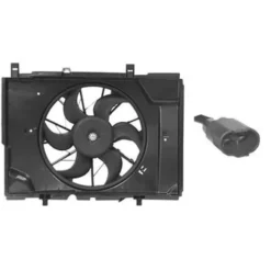 Cadre avec ventilateur de radiateur pour Mercedes Classe C (W202) Essence