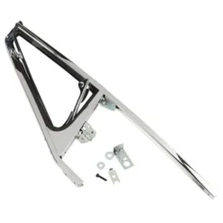 Cadre chromé de déflecteur pour Porsche 911 type F Targa (1969-1973) - côté gauche