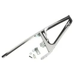 Cadre chromé de déflecteur pour Porsche 911 type F Targa (1969-1973) - côté droit