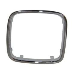 Cadre chromé droit sur grille de calandre étroite largeur 37cm pour BMW Série 5 E34 Berline et Touring phase 1 (-03/1994) - côté passager