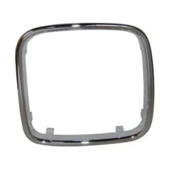 Cadre chromé gauche sur grille de calandre étroite largeur 37cm pour BMW Série 5 E34 Berline et Touring phase 1 (-03/1994) - côté conducteur