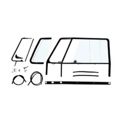 Cadre complet de porte gauche avec joints et vitres pour Volkswagen Combi Split (-1967)