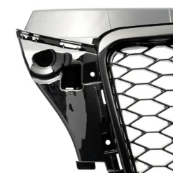 Calandre nid d'abeille noir brillant pour Audi A3 8P 2009 à 2012