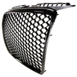 Calandre nid d'abeille noir brillant pour Audi A3 8P 2005 à 2008