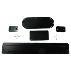 Calandre nid d'abeille noir brillant pour Audi A3 8P 2005 à 2008